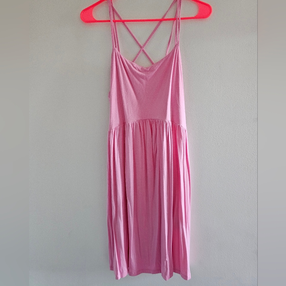 Old Navy Light Pink Strappy Dress
